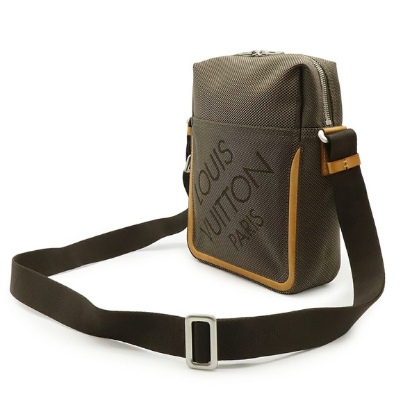 Louis Vuitton Geant Citadan Shoulder Bag Canvas Tail khaki Green - Picture 2 of 8